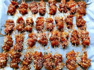 #aca烤明星大赛#roasted Toothpick Meat recipe