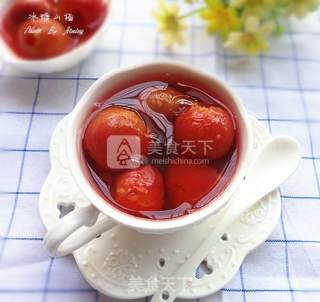 Rock Sugar Hawthorn---a Sweet and Sour Appetizing Snack recipe