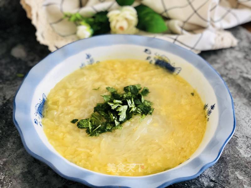Cabbage Vermicelli Soup recipe
