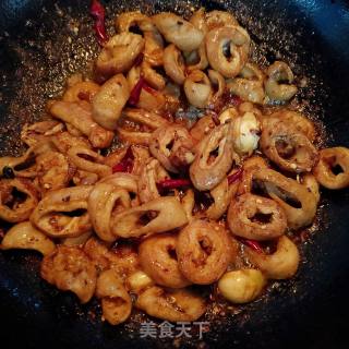 Stir Fried Soy Intestines recipe