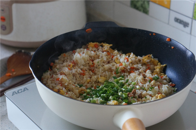 Lotus Root and Carrot Fried Rice recipe