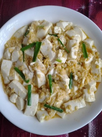 Salted Egg Yolk Tofu recipe