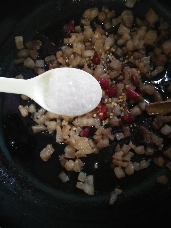 Roasted Radish with Oil Residue recipe