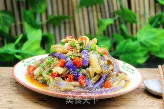 Spicy Eggplant with Cold Sauce recipe