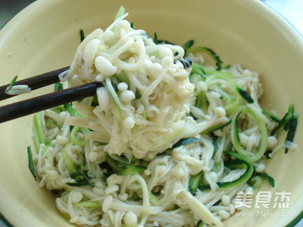 Mustard Enoki Mushroom recipe