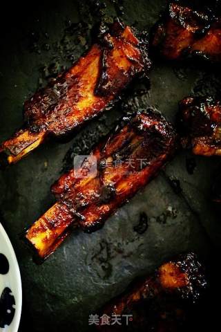 Dead Corpse Ribs (grilled Pork Chops with Barbecue Sauce) recipe