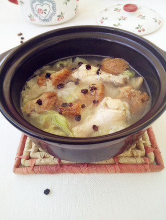 Hericium Mushroom Chicken Soup recipe