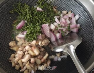 Rattan Pepper Diced Pork Sauce recipe