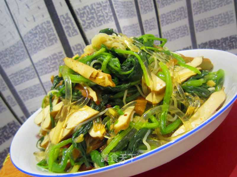 【cold Spinach】---fresh Small Cold Dishes recipe