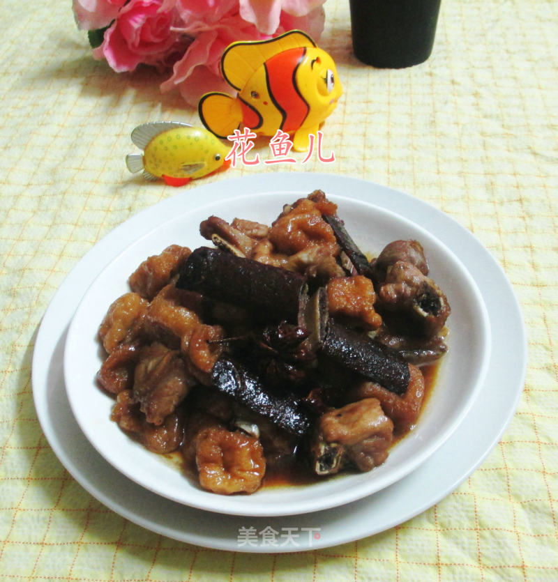 Braised Pork Ribs with Small Oil Tofu
