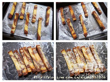 Camouflage Crispy Toast Bars recipe
