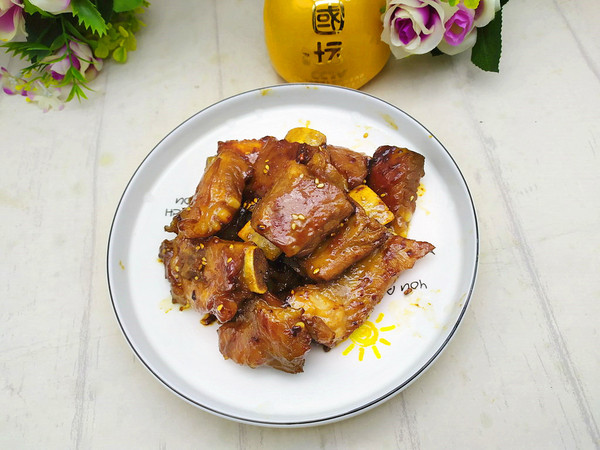 Wine Coke Pork Ribs recipe