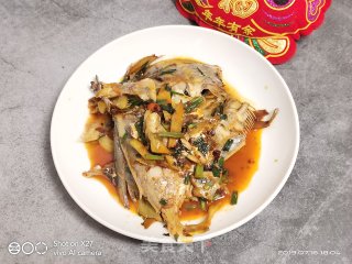 Braised White Pomfret in Oil recipe