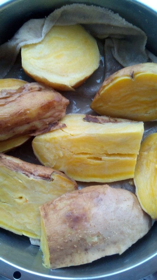 Potato Cubes-sweet Potato Pudding recipe