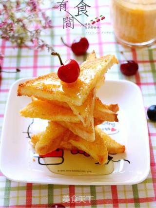 Crispy Honey Toast Slices recipe