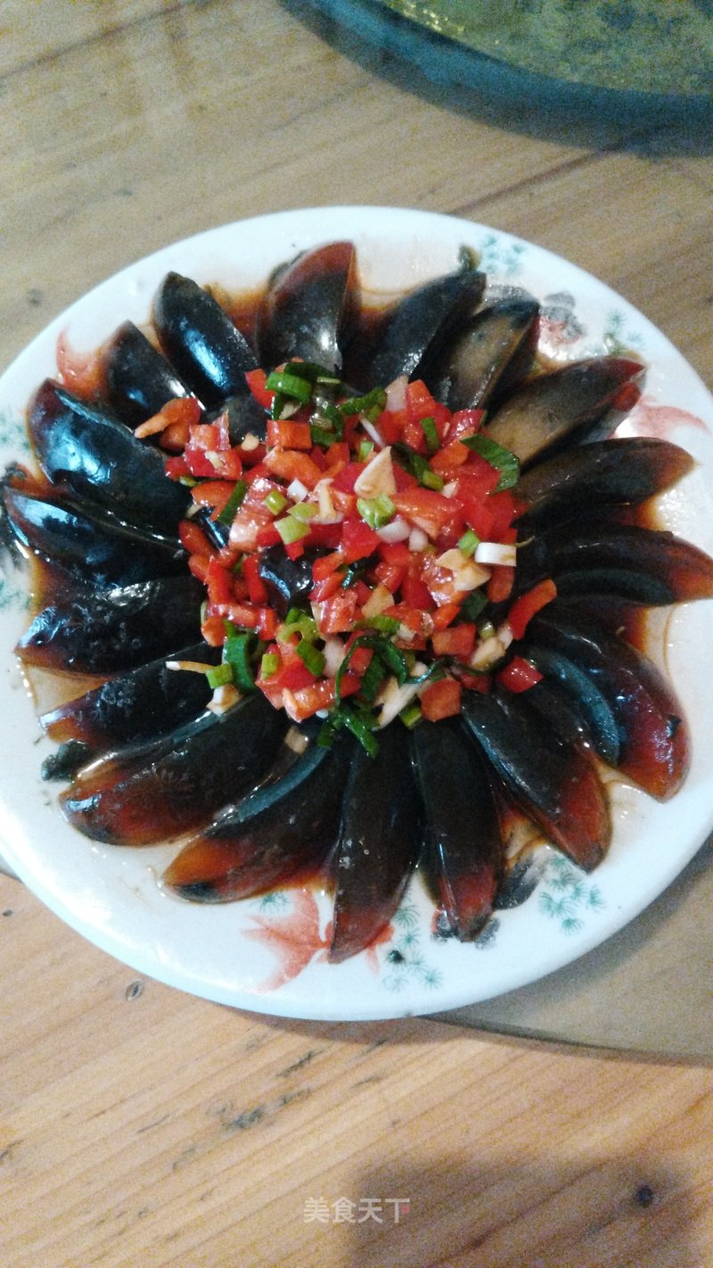 Preserved Egg with Cold Dressing recipe