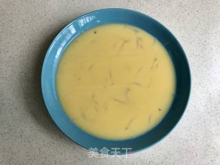 Whitebait Steamed Egg recipe