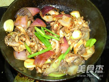 Pan-fried Squid Silk recipe