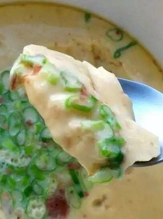 Steamed Custard with Shrimp Paste recipe