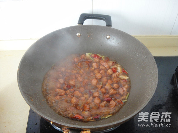 Sichuan Gongbao Diced Pork recipe