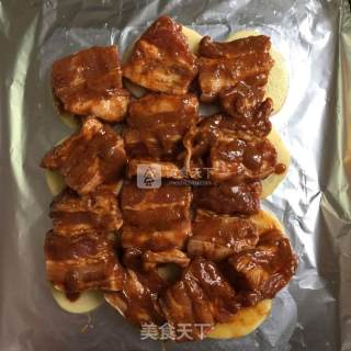 #aca烤明星大赛#roasted Pork Belly with Potato Chips recipe