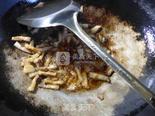 Stir-fried Pork Belly with Leek Sprouts recipe