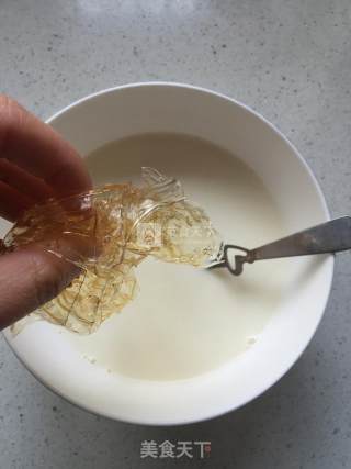 Milk Pudding (gelatin Sheet Version) recipe