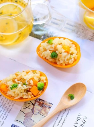 Mango Fried Rice Baby Food Recipe recipe