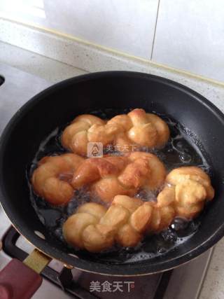 Fried Soft Twist recipe