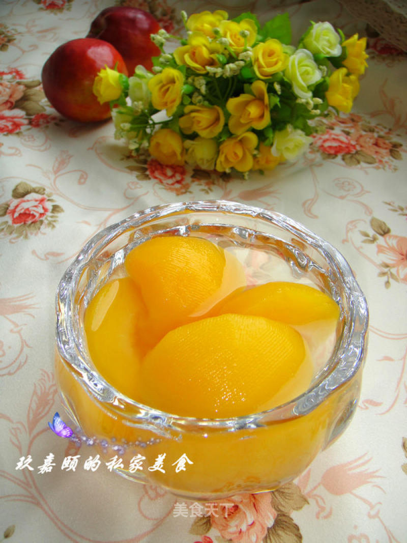 Canned Yellow Peach in Syrup recipe