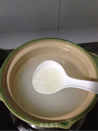 Mushroom Chicken Congee recipe