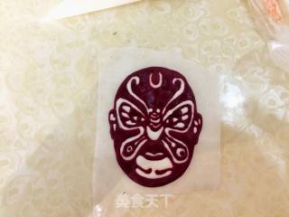 #aca Fourth Session Baking Contest# Makes Erotic Huai Jing Opera Mask Mousse Cake recipe