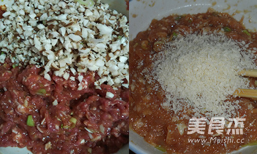 Shandong Braised Lion Head Sixi Meatballs recipe