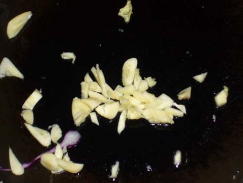 Two-color Cabbage and Preserved Fried Rice recipe