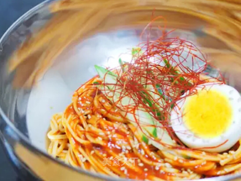 Korean Cold Soba Noodles
