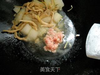 Shimeji Mushroom Roasted Winter Melon recipe