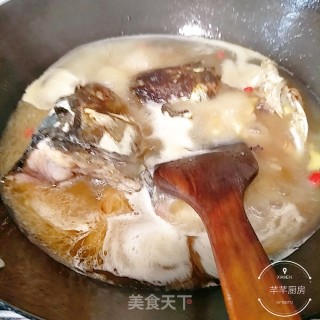 Fish Head Boiled Sweet Potato Vermicelli recipe