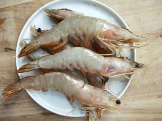 South American Giant Prawns in Colorful Oyster Sauce recipe