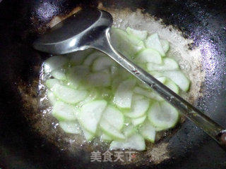 Double Fresh Pickled Cabbage Stir-fried Night Blossom recipe