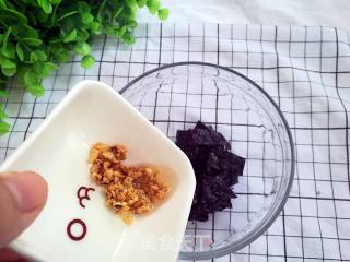 Seaweed and Shrimp Kueh Juice Soup recipe