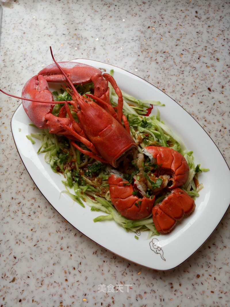 Lobster with Oyster Sauce recipe