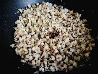 Mushroom, Leek, Vermicelli, Egg Dumplings recipe