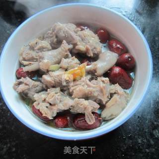 Steamed Duck with Red Dates --- Banquet Dishes recipe