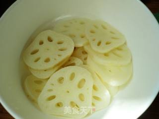 Soft Fried Lotus Root Slices recipe