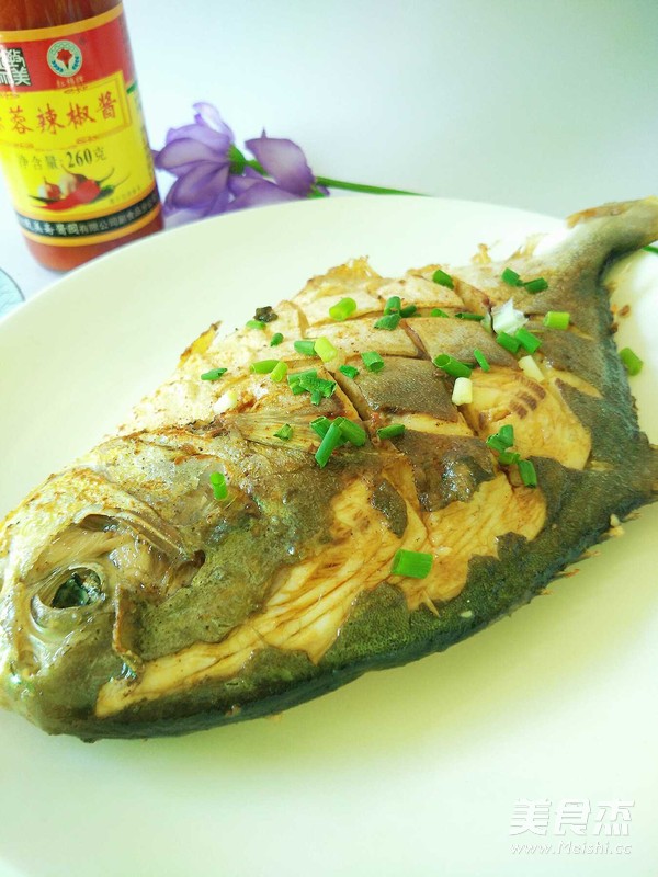 Dry Fried Pomfret recipe