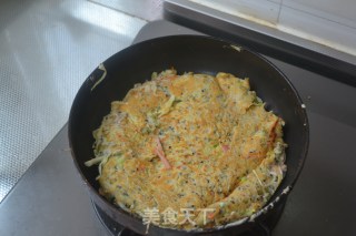 Cottage Japanese Okonomiyaki [assorted Vegetable Pancakes] recipe