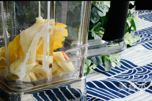 Banana Pineapple Ice Cream recipe