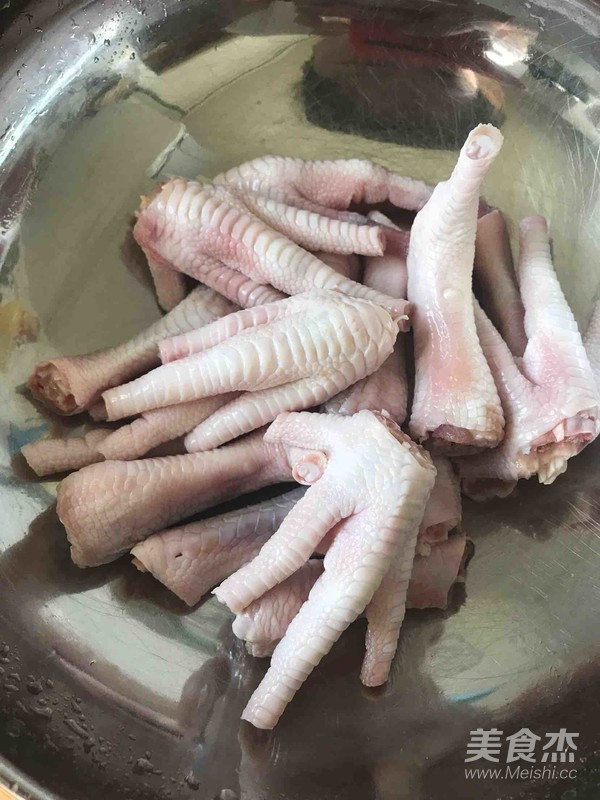 Steamed Chicken Feet in Black Bean Sauce recipe