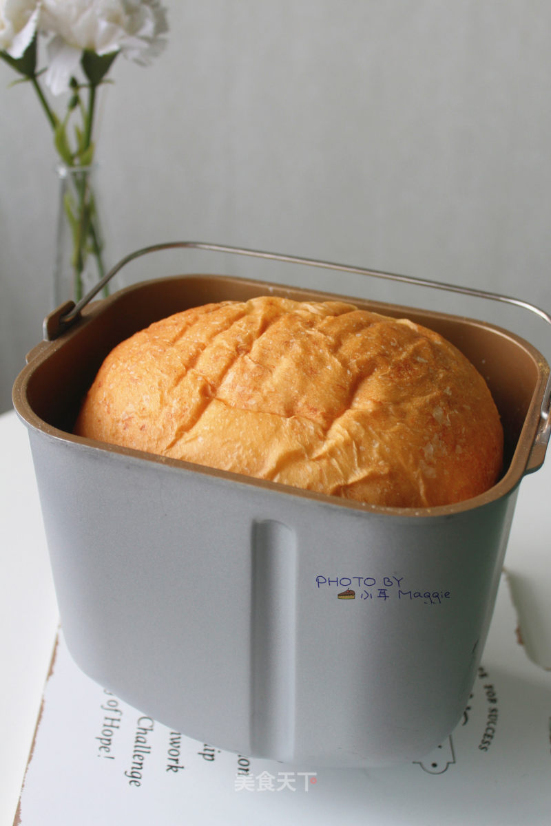 One-click Pork Floss and Egg Toast recipe