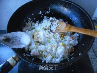 Three Ding Fried Rice recipe